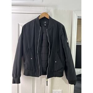 Black bomber h&m